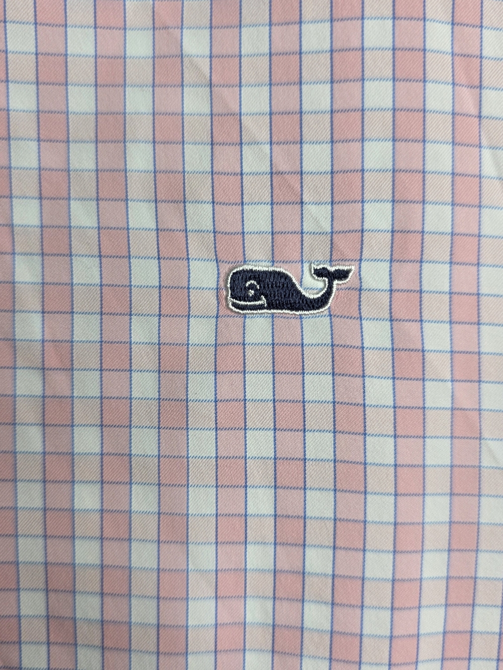 Vineyard Vines The Whale Men's Pink Check Button-Down Shirt NWT - Picture 2 of 7